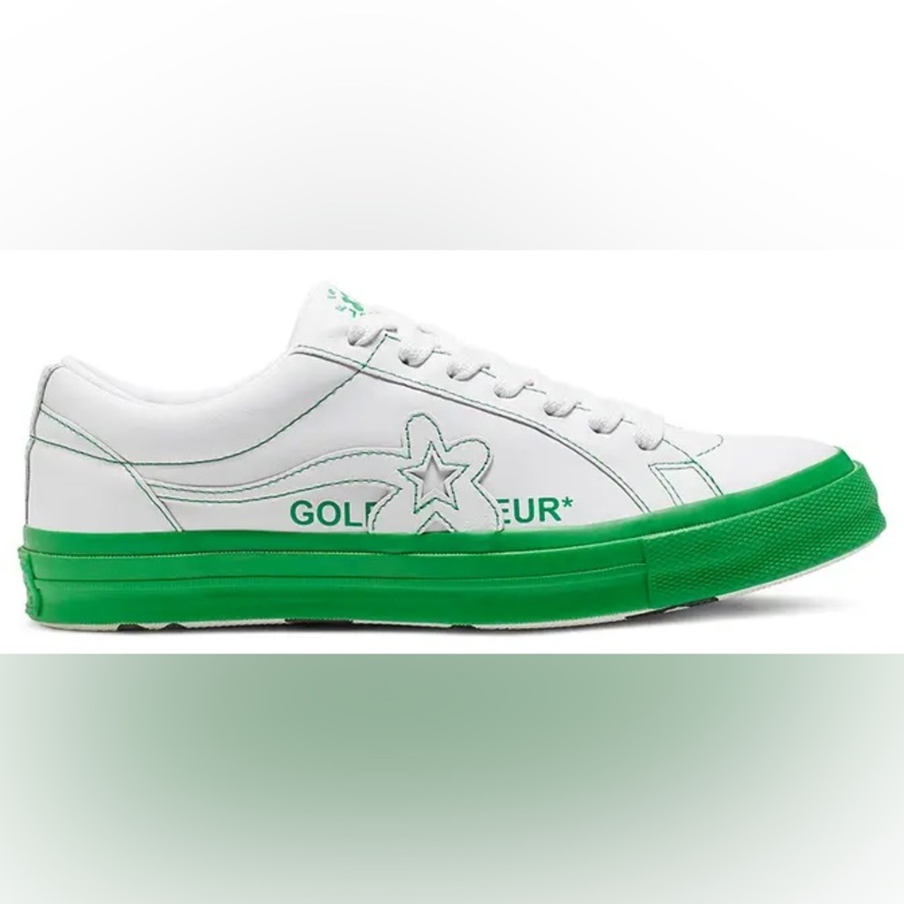 Golf Le Fleur x Converse One Star Ox 'Kelly Green' 2019 US9/EUR40 Leather Unise